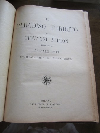 Il paradiso perduto(1). Prezzo: 60 euro + eventuali spese di spedizione
